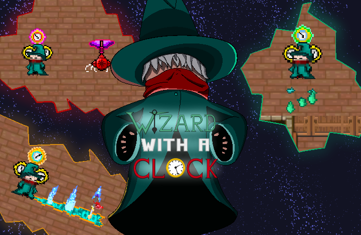 Wizard with a clock